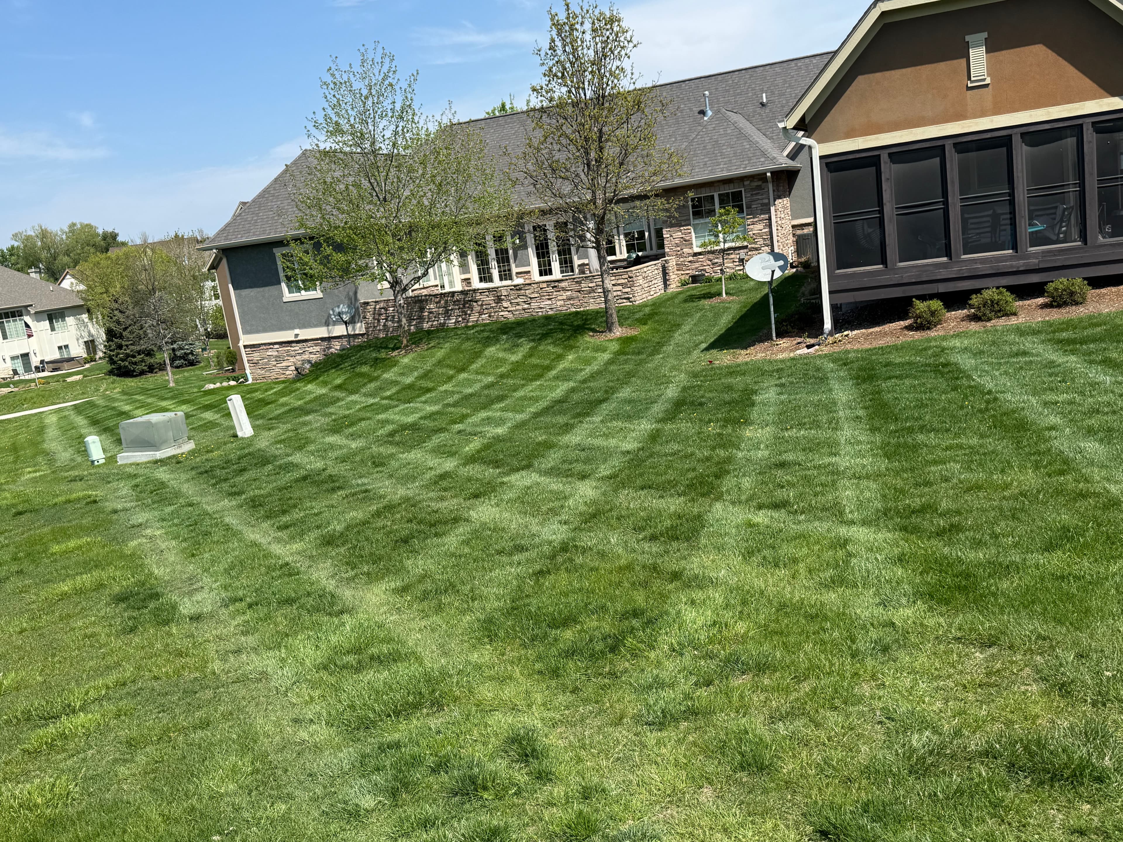 Project Striped HOA Lawn Mowing Done Right in West Des Moines image