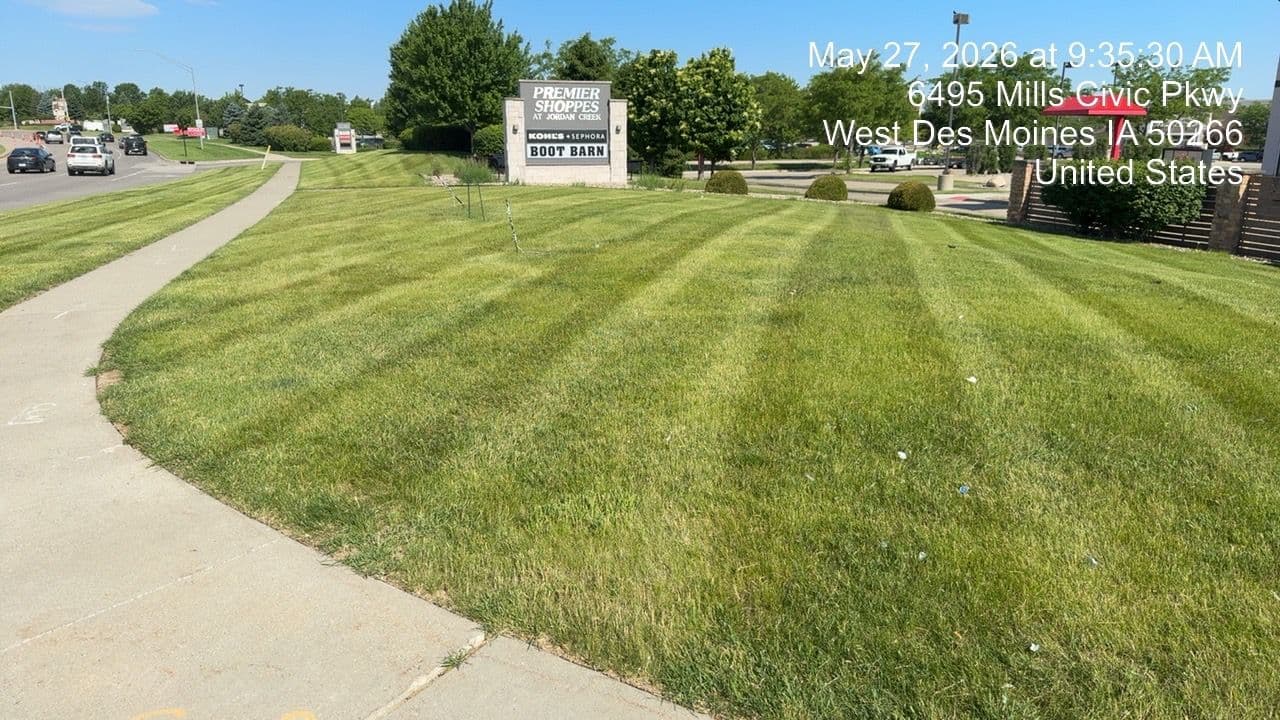 Project Weekly Commercial Lawn Mowing Near Jordan Creek in West Des Moines image