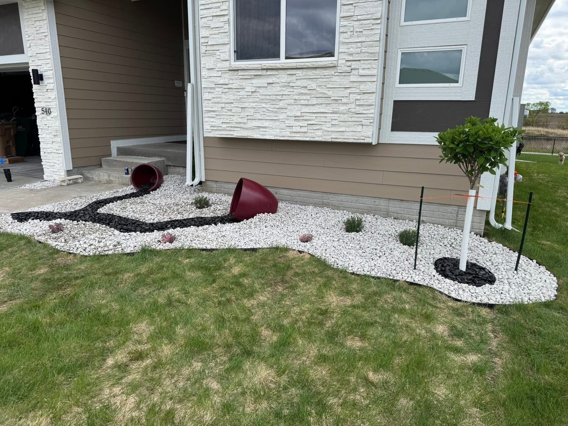 Gallery photos for Pinterest-Inspired Front Yard Landscape Design in Altoona: Image #1