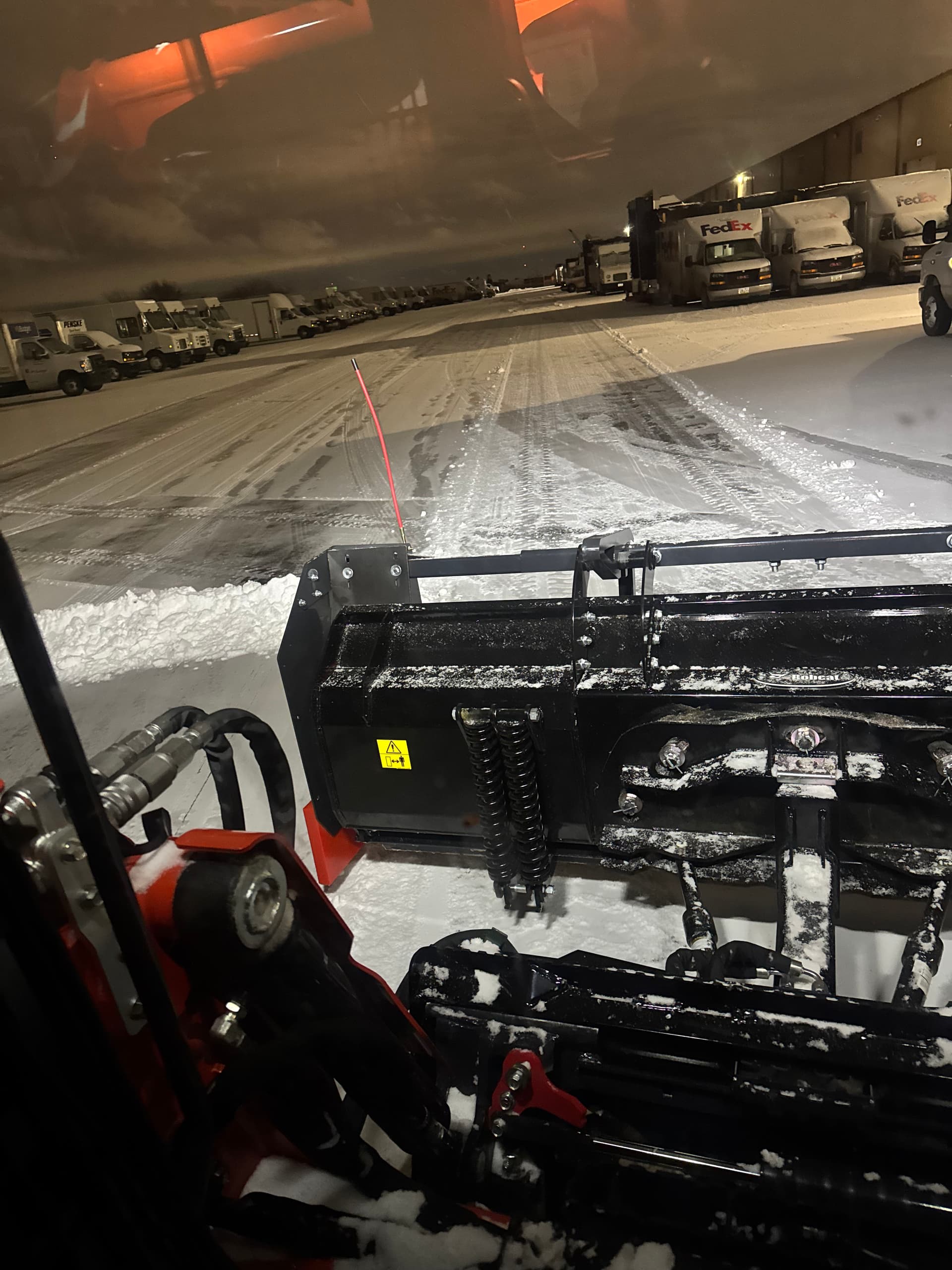 Gallery photos for Zero Tolerance Commercial Snow Removal at Grimes Distribution Center: Image #3