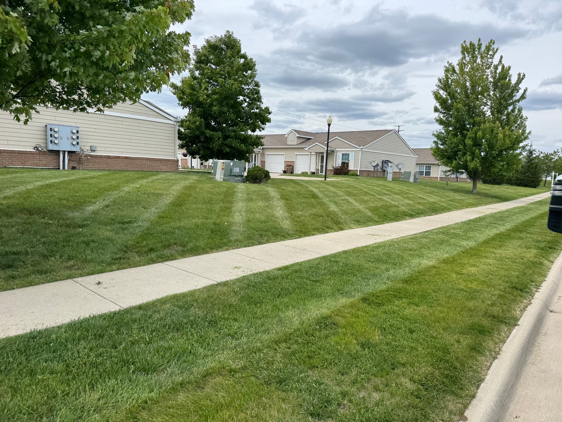 Gallery photos for Commercial Lawn Mowing at an Altoona Senior Living Facility: Image #1