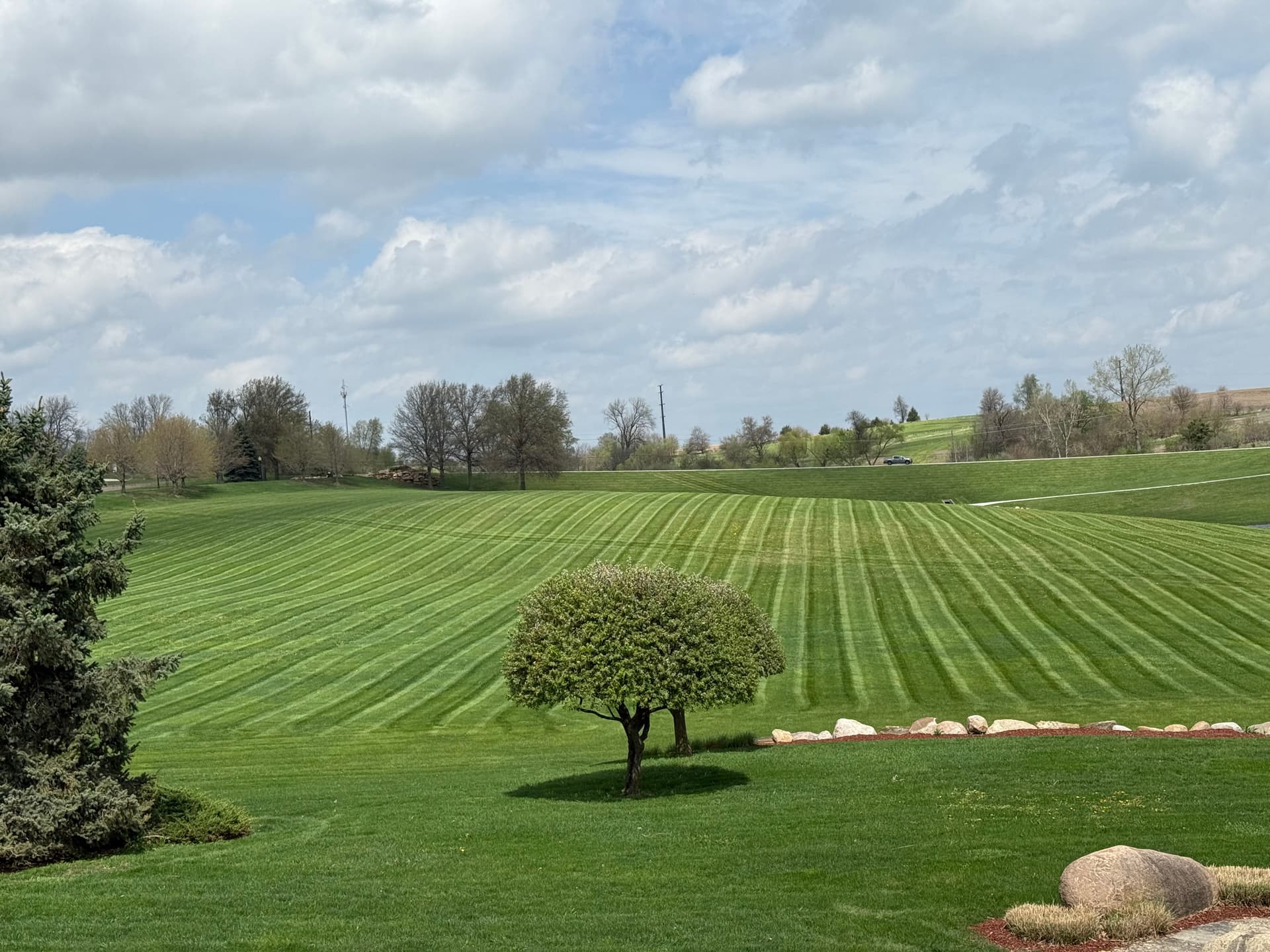 Weekly Lawn Mowing on a 35-Acre Lot in Norwalk Iowa image