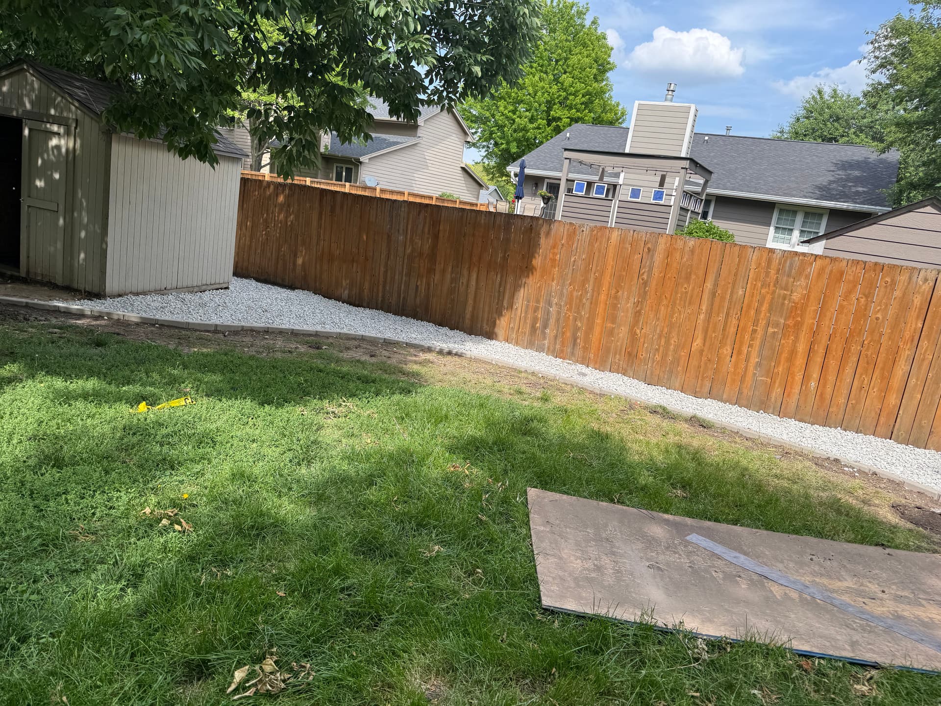 Gallery photos for Muddy Backyard Gets a Rock and Edging Overhaul: Image #4