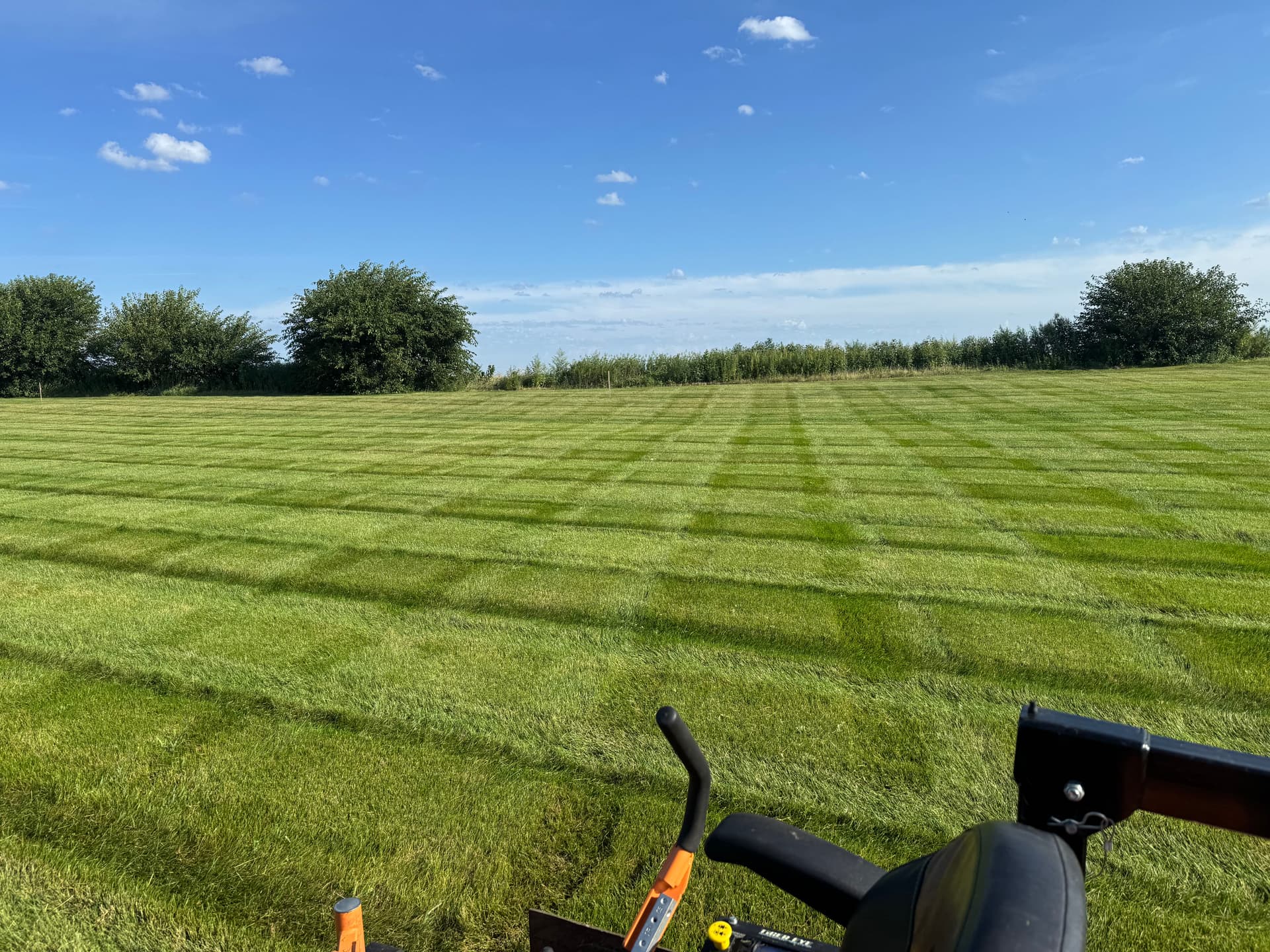 Gallery photos for Weekly Commercial Lawn Mowing at a Grimes Trucking Facility: Image #6