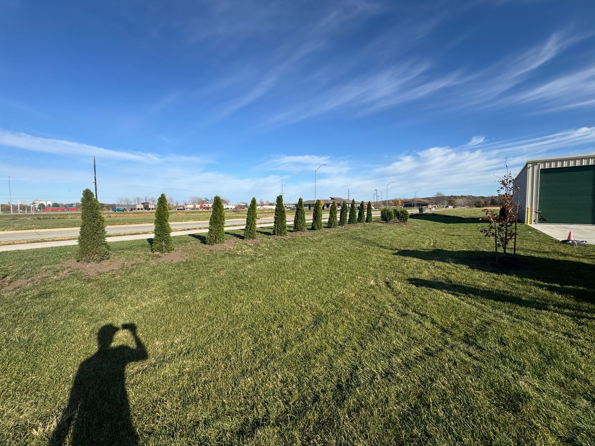 Gallery photos for 40 Trees and Shrubs Planted at Carlisle Storage Facility: Image #6