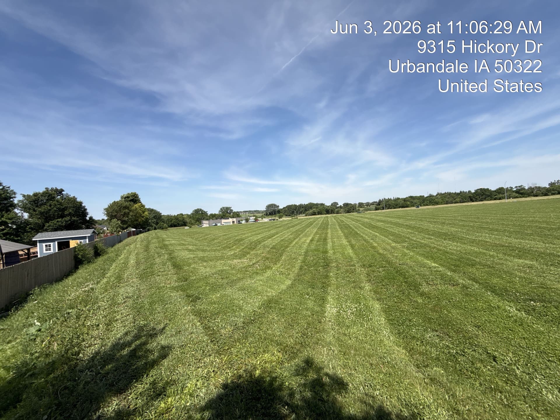 Biweekly Field Mowing Keeping a Large Urbandale Lot in Shape image