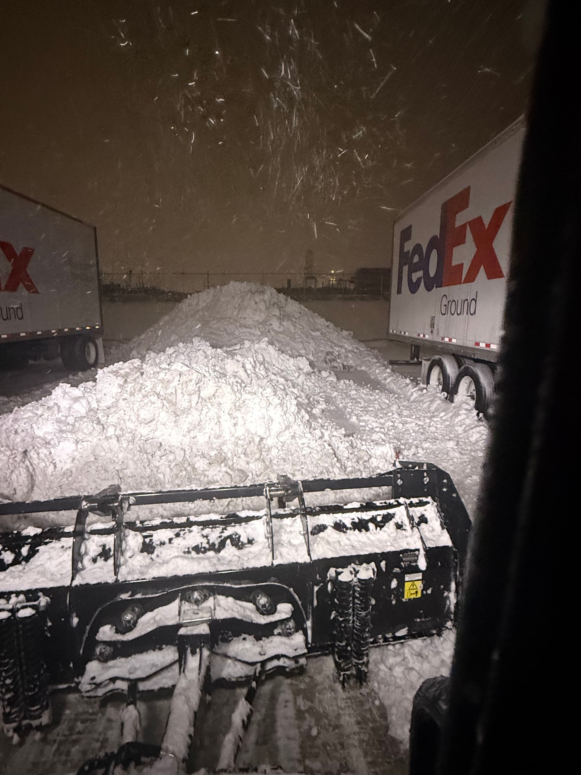 Gallery photos for Zero Tolerance Commercial Snow Removal at Grimes Distribution Center: Image #1