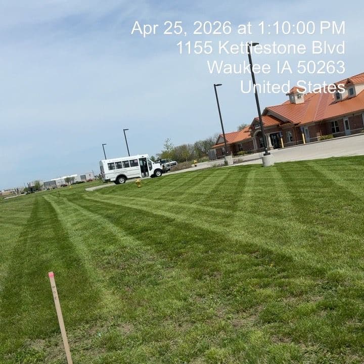 Project Clean Stripes and a Fresh Cut at a Waukee Daycare image