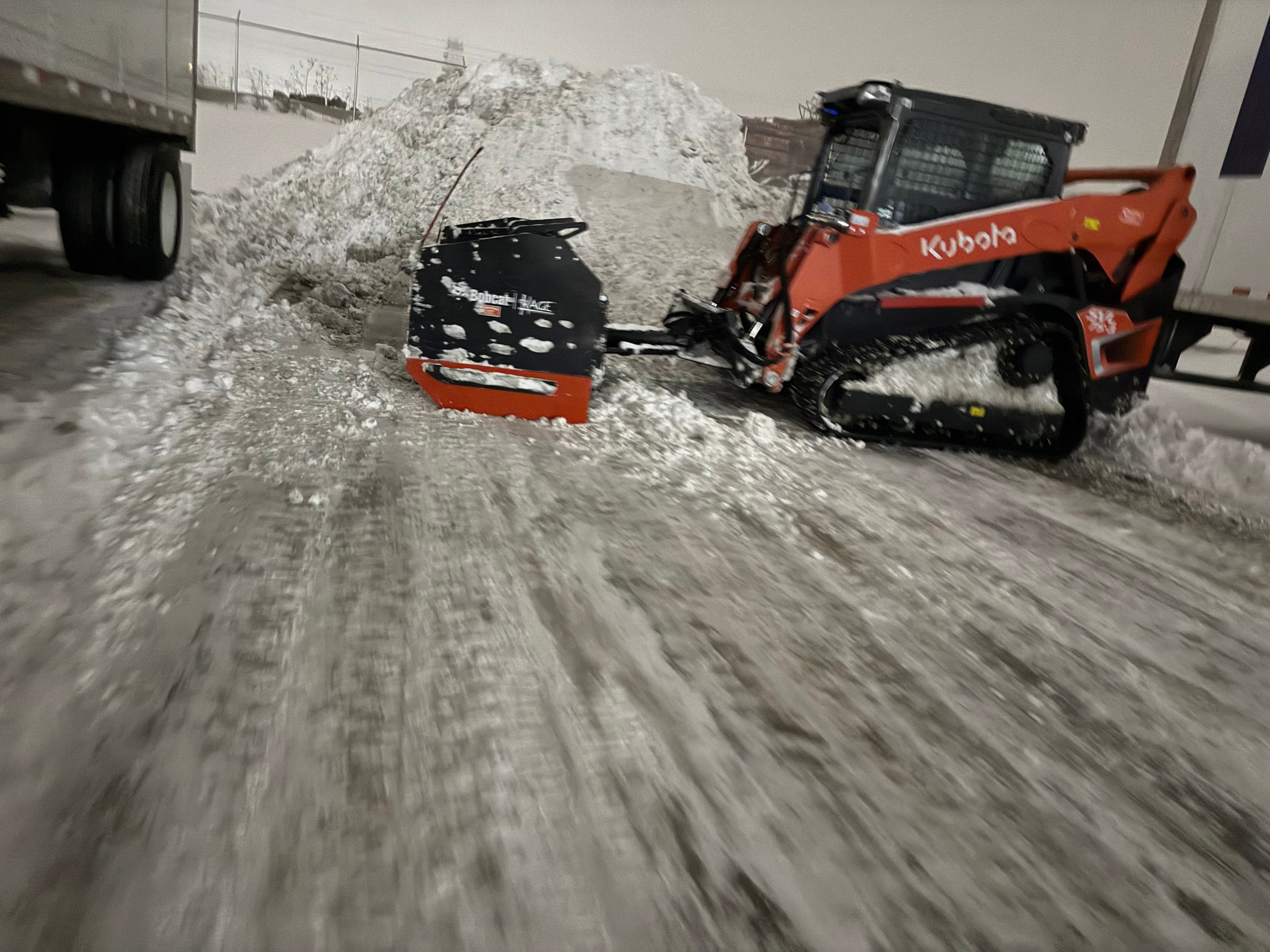 Project Zero Tolerance Commercial Snow Removal at Grimes Distribution Center image