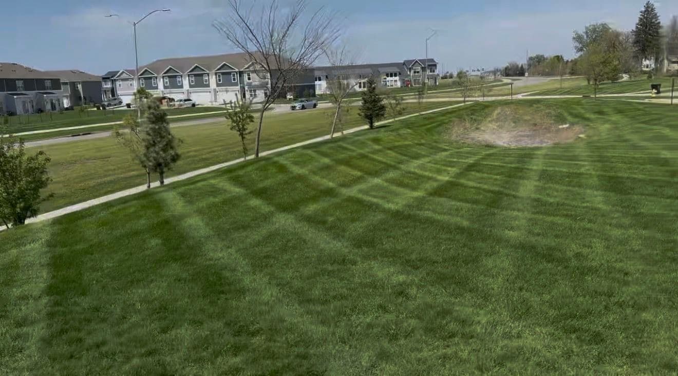 Gallery photos for Striped HOA Lawn Mowing Done Right in Waukee: Image #1