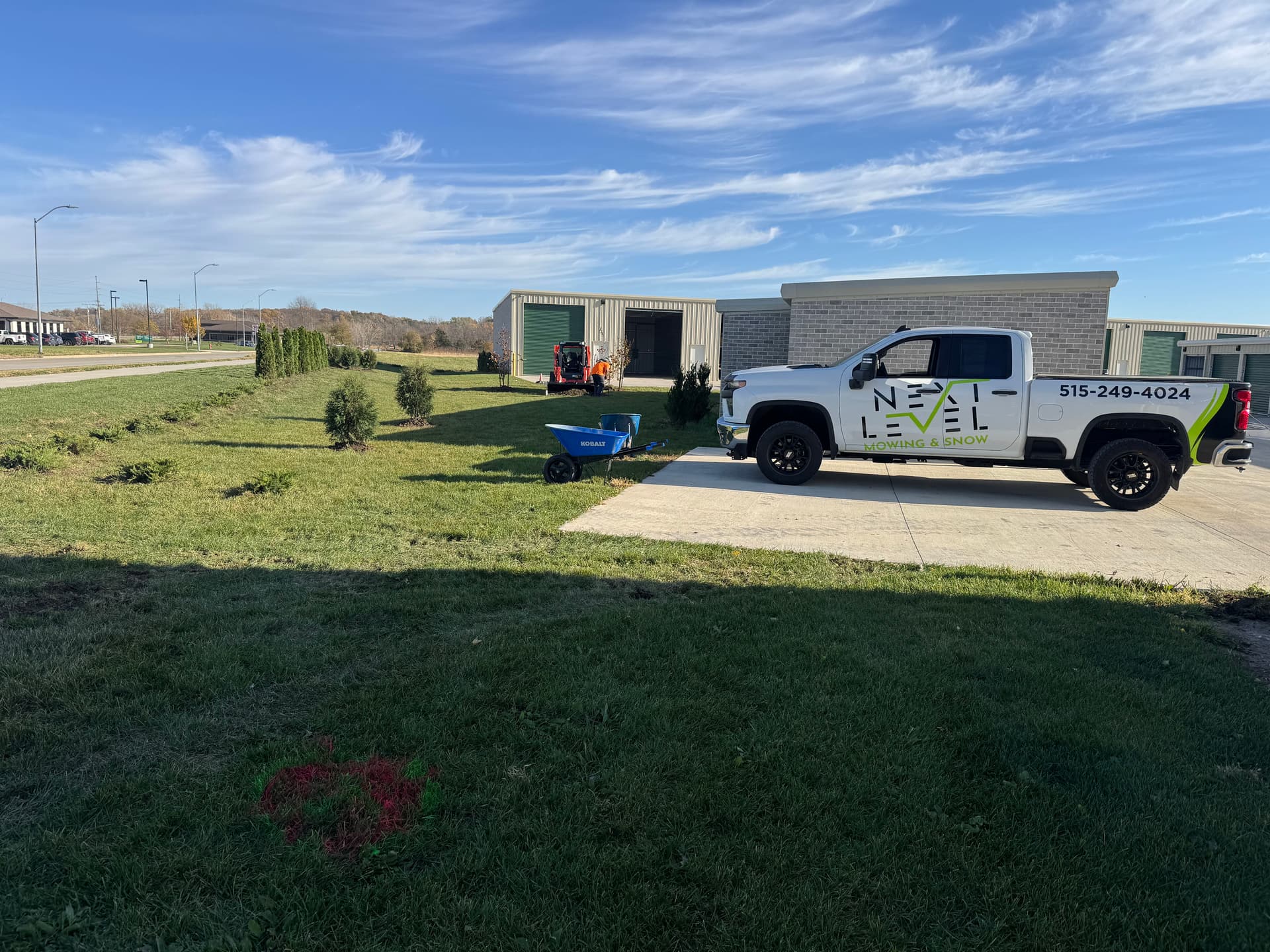 Gallery photos for 40 Trees and Shrubs Planted at Carlisle Storage Facility: Image #4