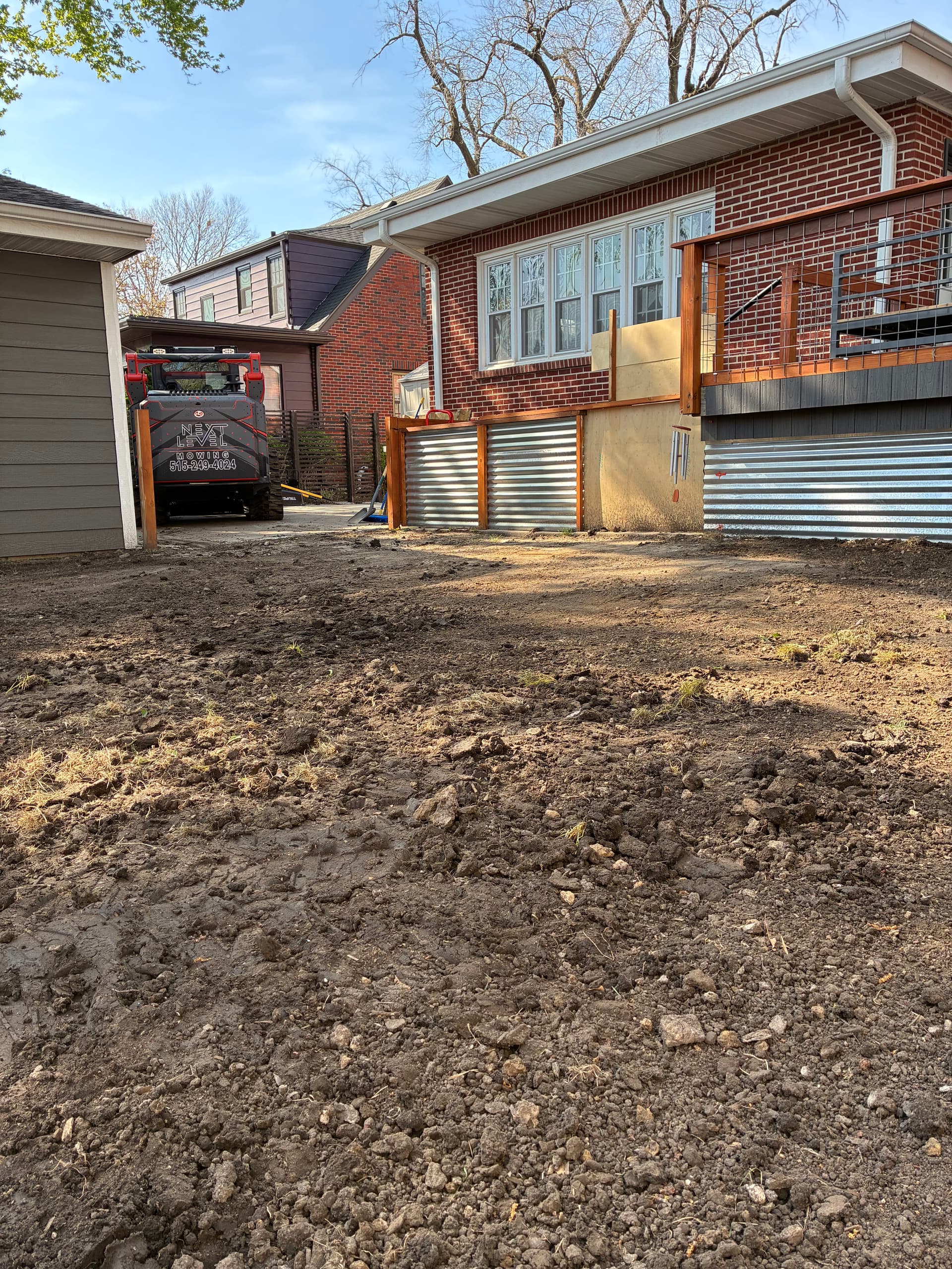 Gallery photos for Last-Minute Grading and Dirt Work Done Right in Central Des Moines: Image #2