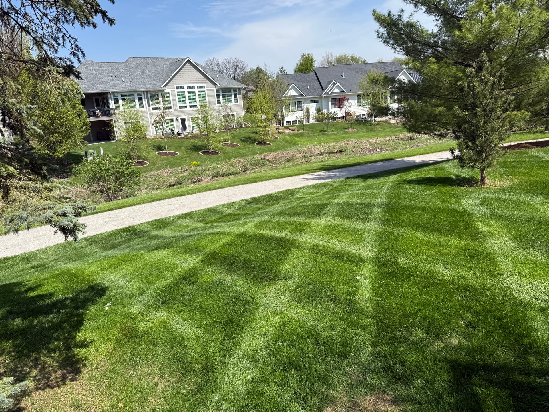 Gallery photos for Striped HOA Lawn Mowing Done Right in West Des Moines: Image #2
