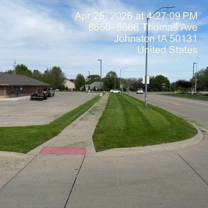 Commercial Lawn Mowing for Johnston Iowa Lots and Green Spaces