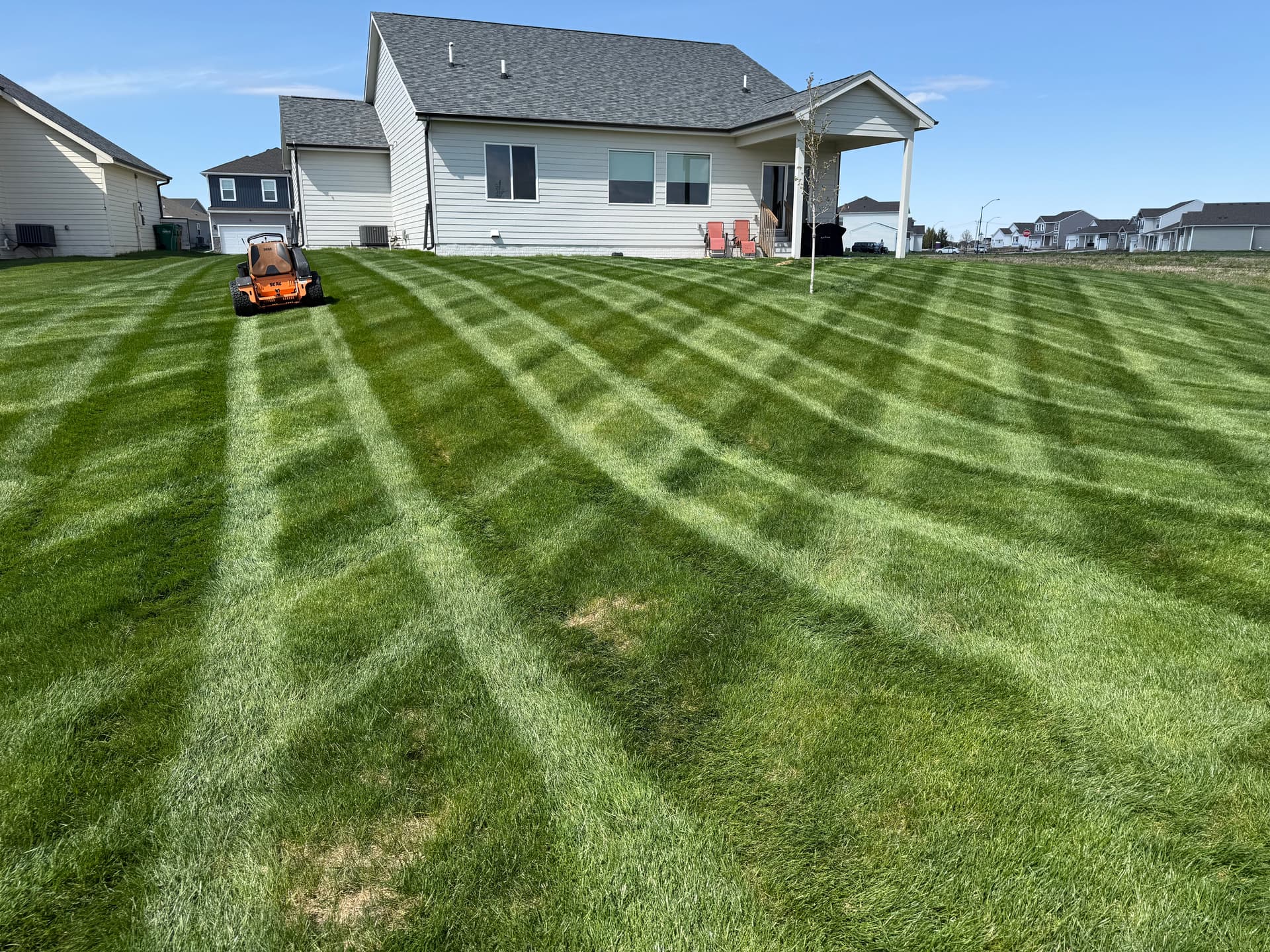 Clean Stripes on a Fast-Growing Altoona Lawn image