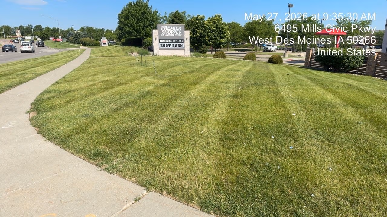 Weekly Commercial Lawn Mowing Near Jordan Creek in West Des Moines image