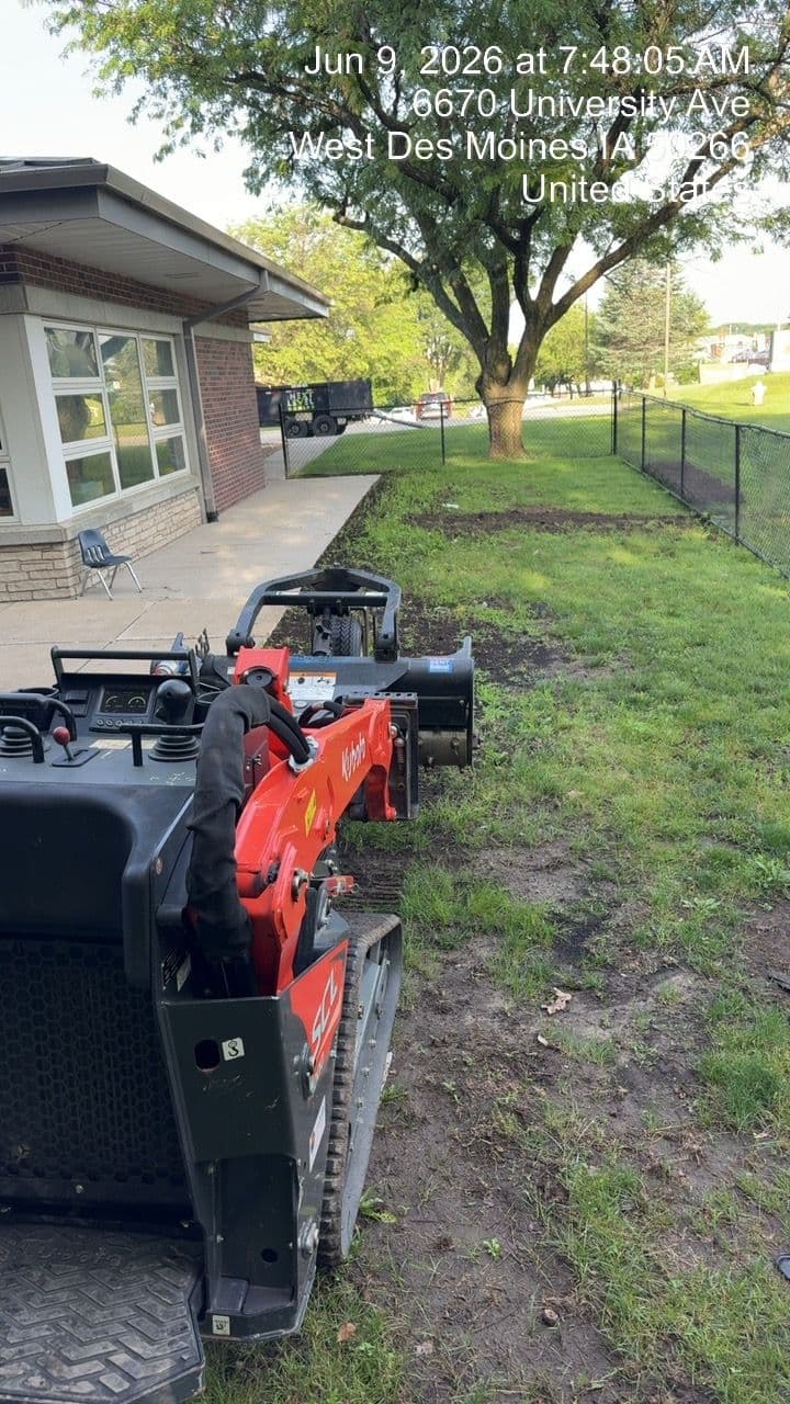 Gallery photos for Sod Installation and French Drain Cleanup in West Des Moines: Image #5