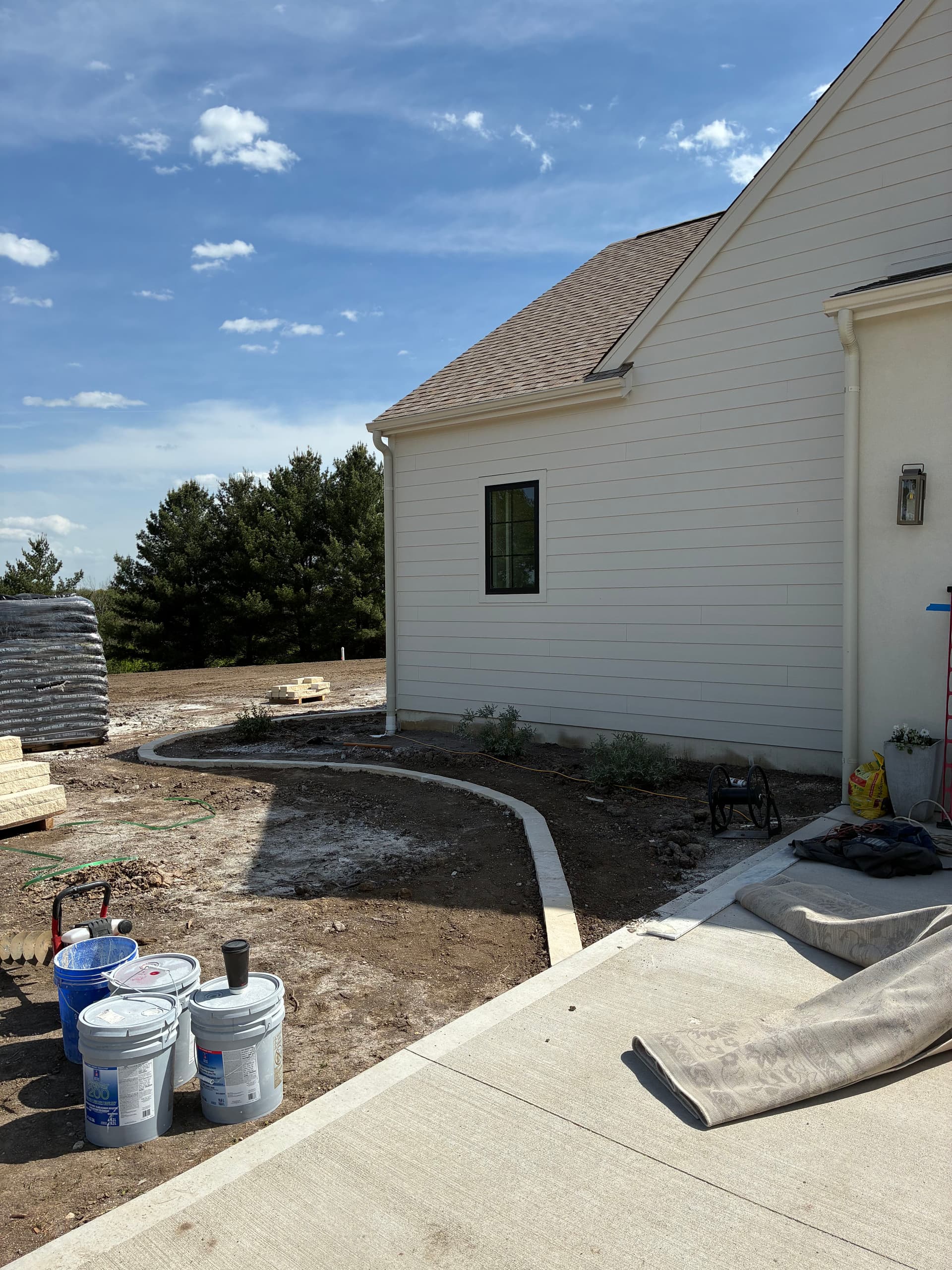Gallery photos for Iowa Buff Edger Install Wraps Custom Home in West Des Moines: Image #1
