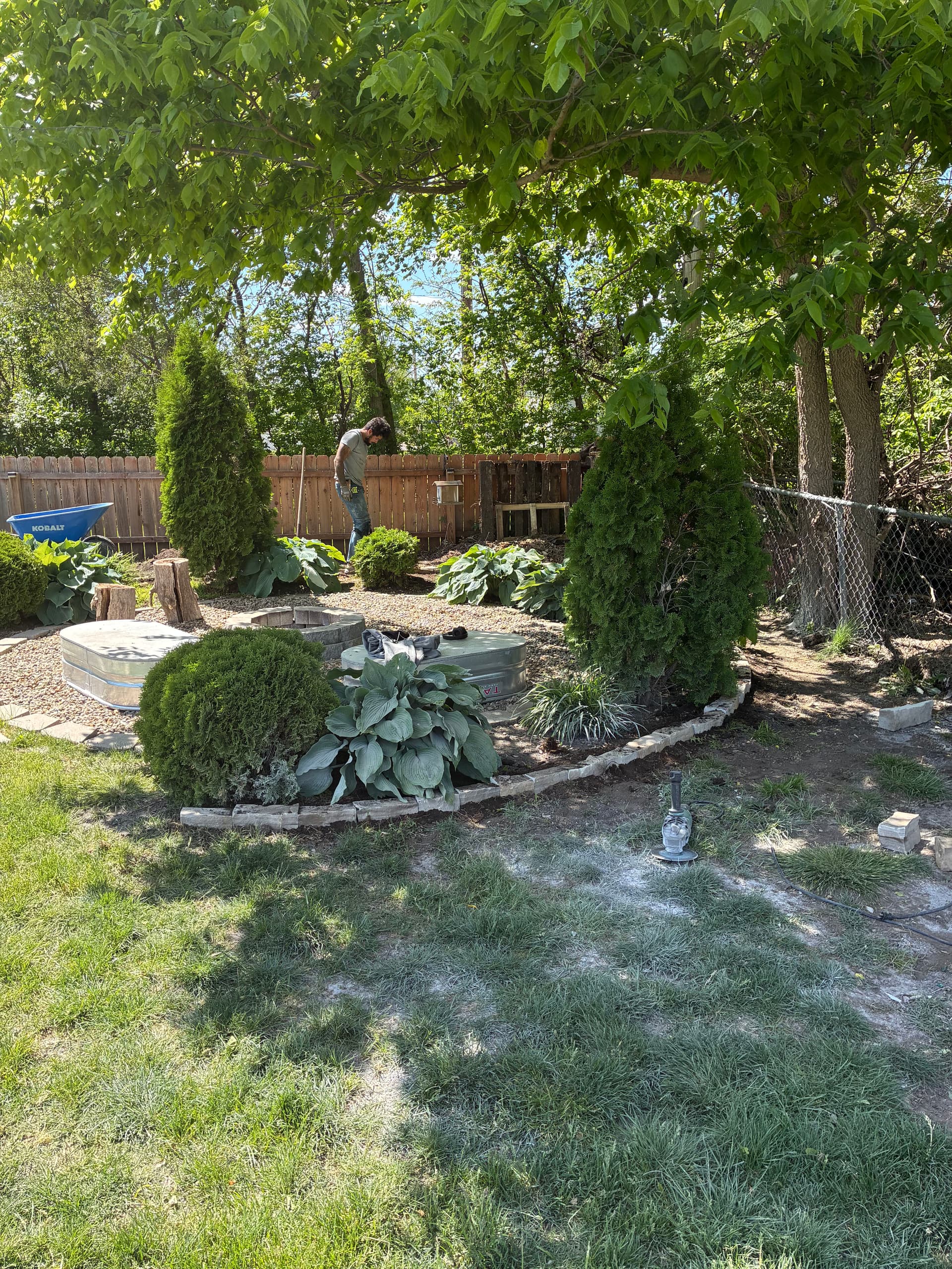 Gallery photos for Natural Stone Bed Edging Done Right in Madrid, Iowa: Image #6