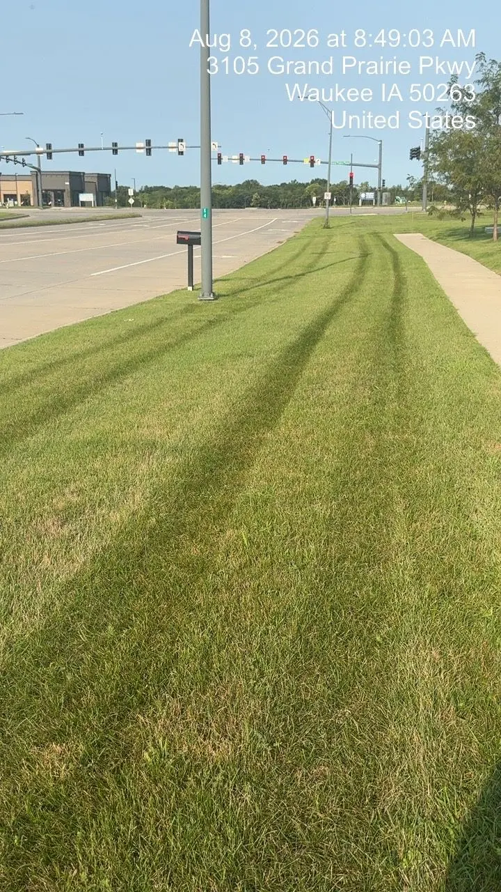 Midseason Lawn Maintenance at a Waukee Daycare Property image