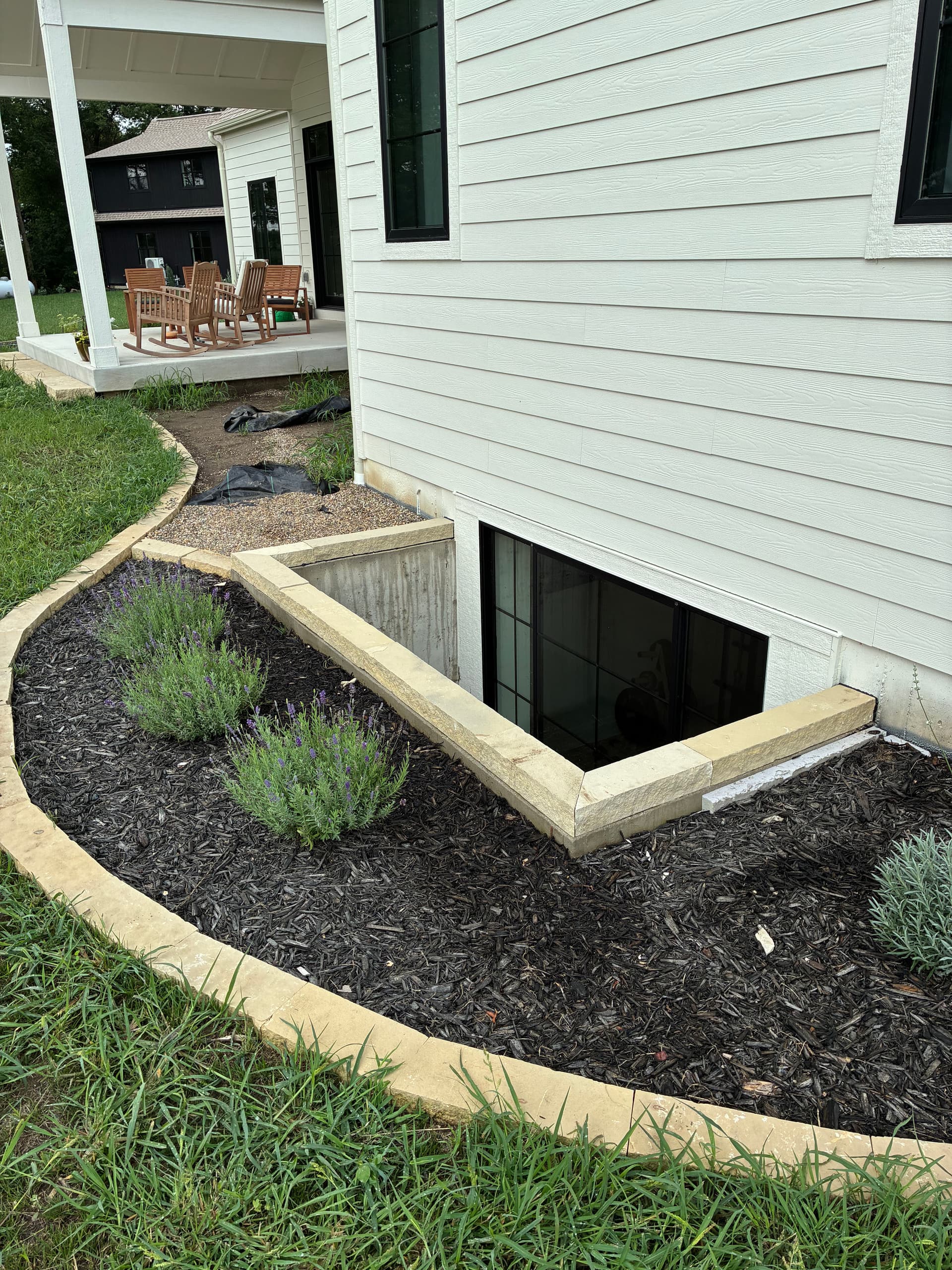 Egress Window Well Capping That Actually Looks Good image