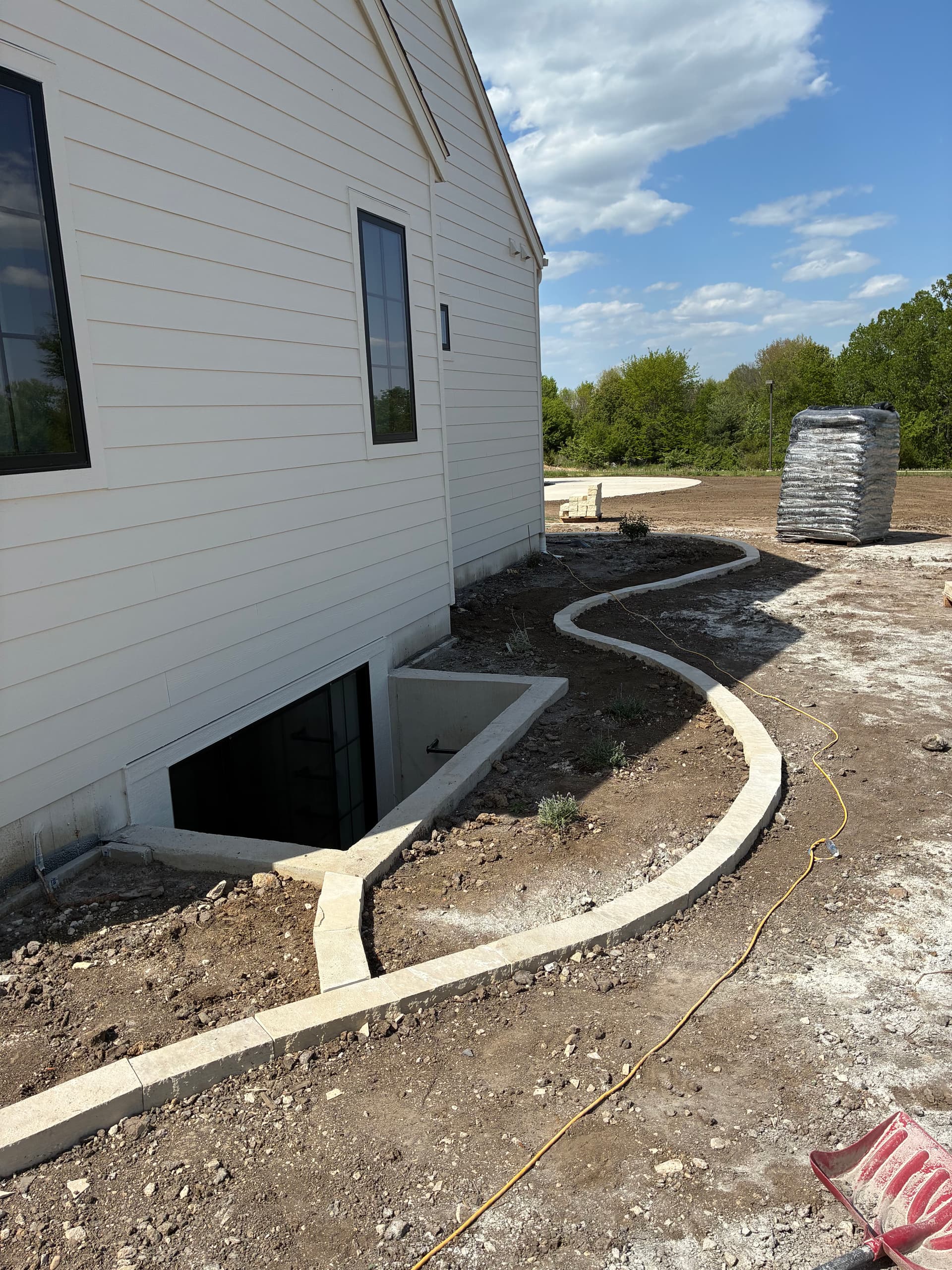Gallery photos for Iowa Buff Edger Install Wraps Custom Home in West Des Moines: Image #2