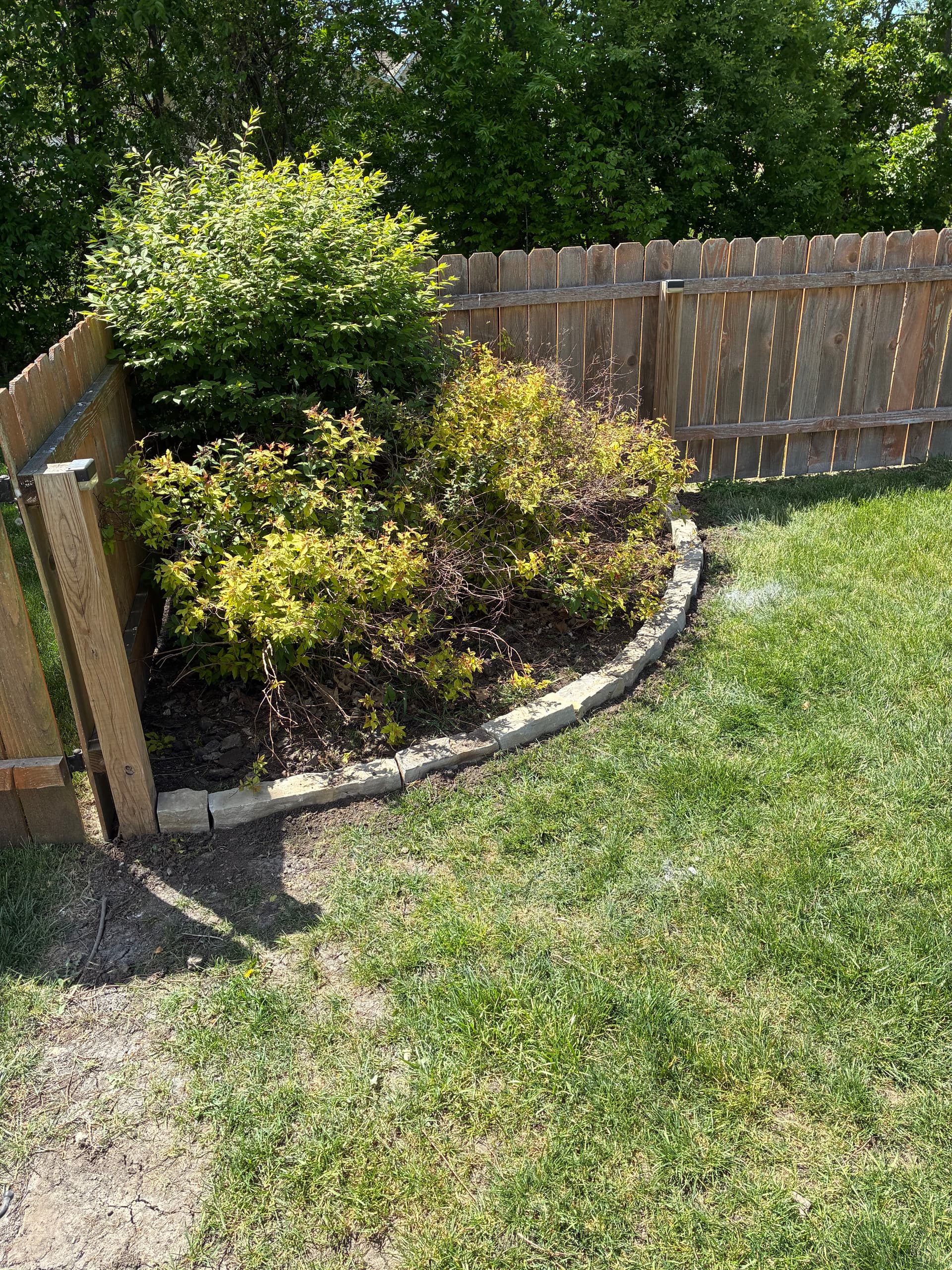 Gallery photos for Natural Stone Bed Edging Done Right in Madrid, Iowa: Image #4