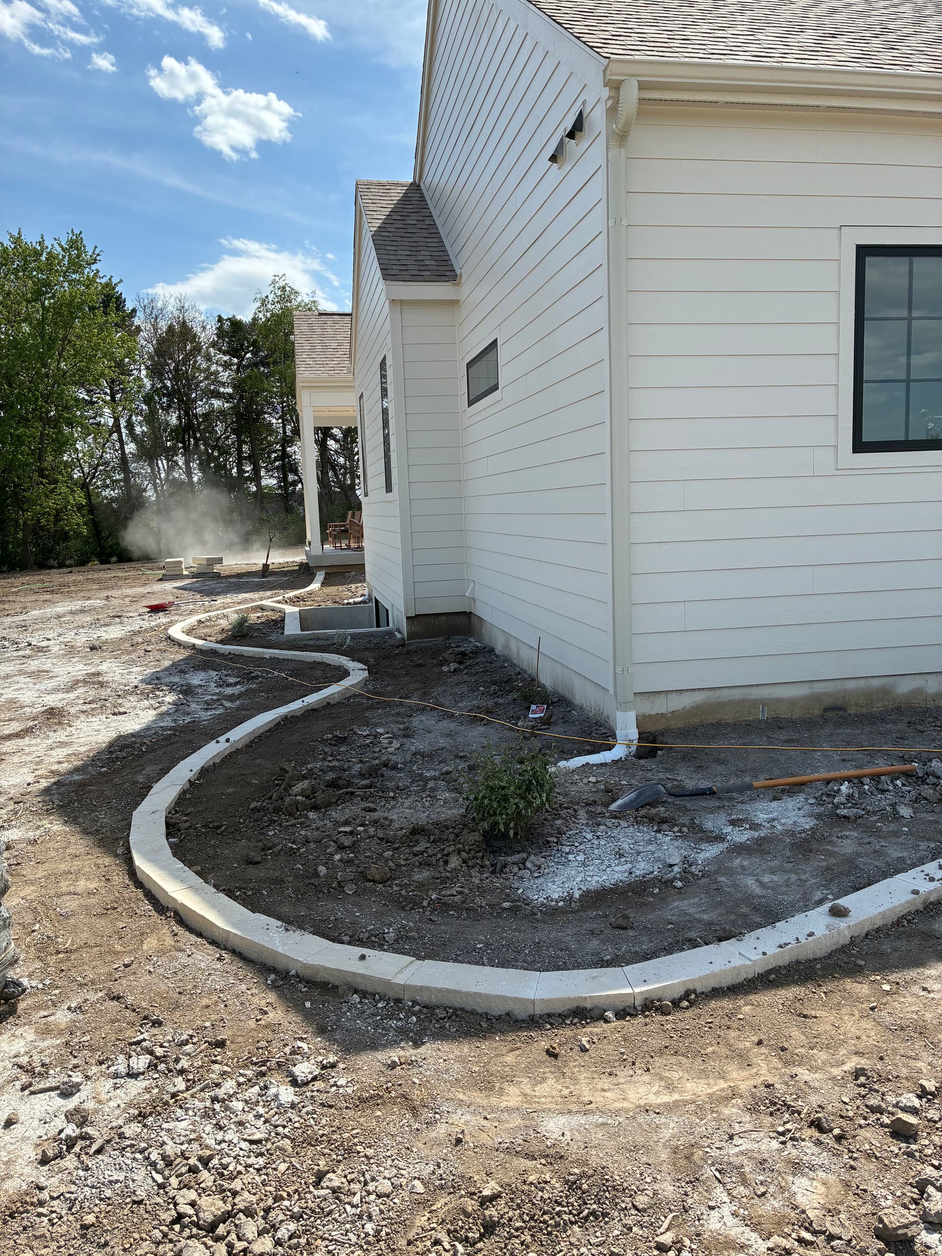 Gallery photos for Iowa Buff Edger Install Wraps Custom Home in West Des Moines: Image #6
