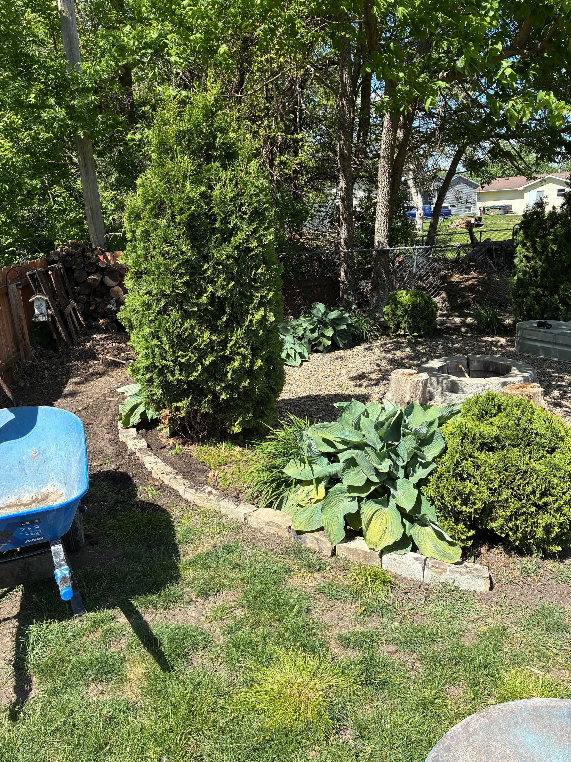 Gallery photos for Natural Stone Bed Edging Done Right in Madrid, Iowa: Image #7