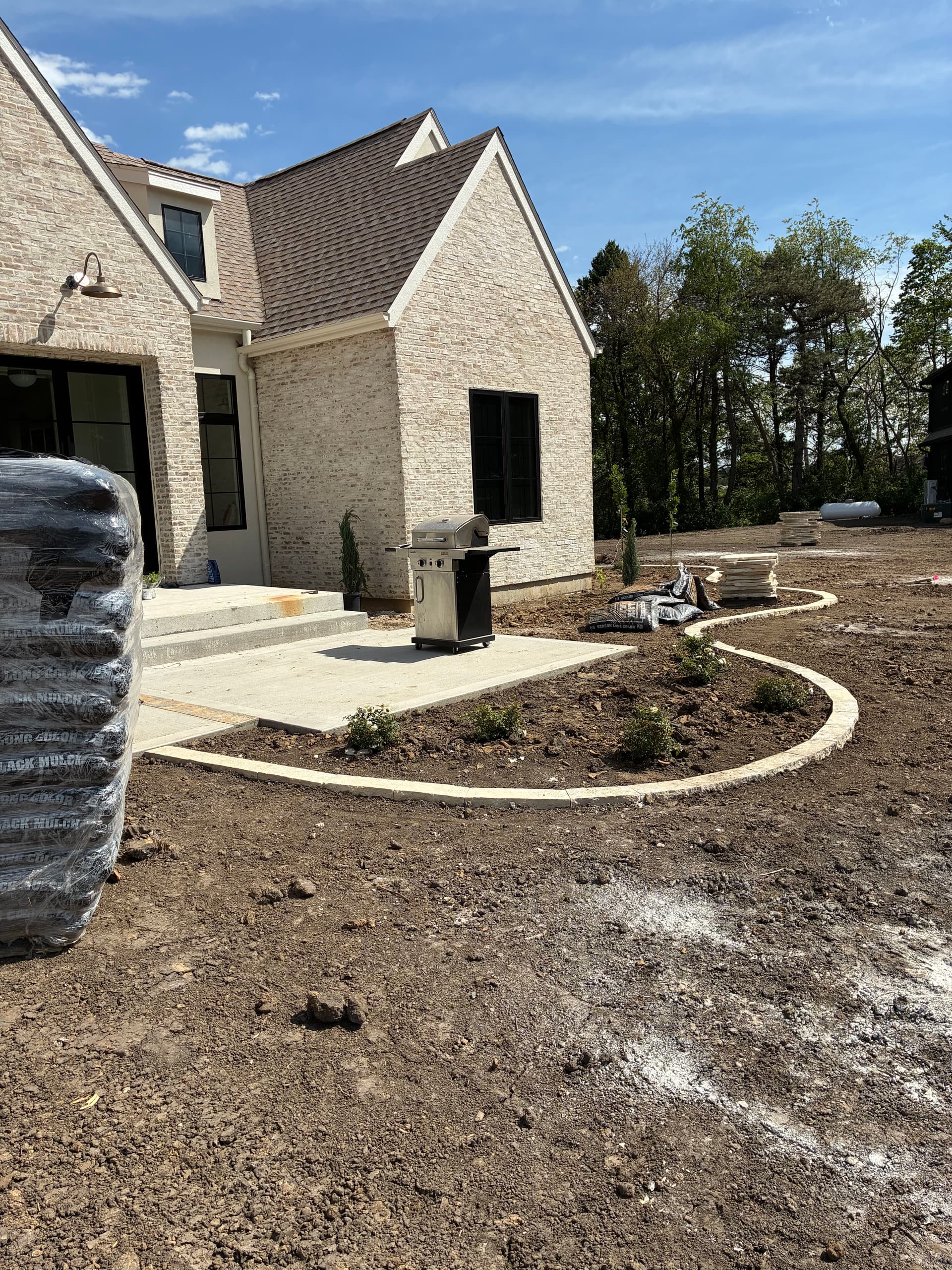 Gallery photos for Iowa Buff Edger Install Wraps Custom Home in West Des Moines: Image #7