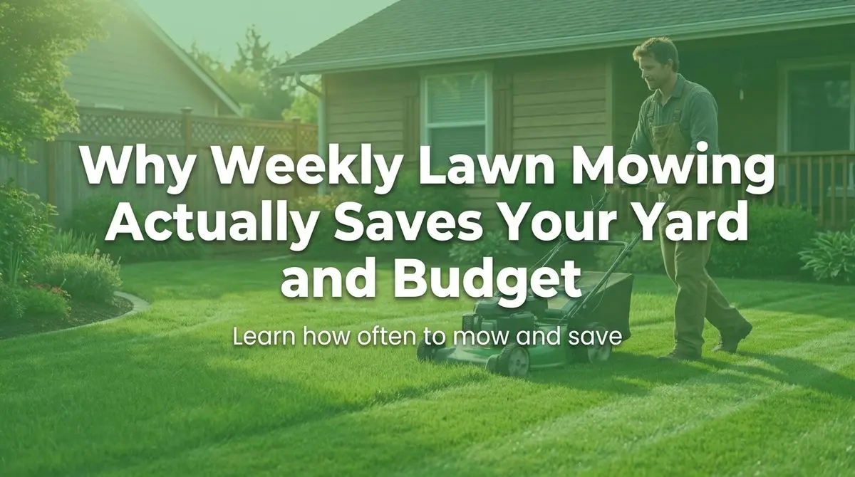 Why Weekly Lawn Mowing Actually Saves Your Yard and Budget image